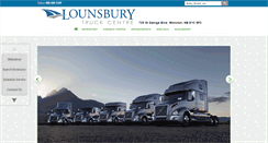 Desktop Screenshot of lounsburytruck.com